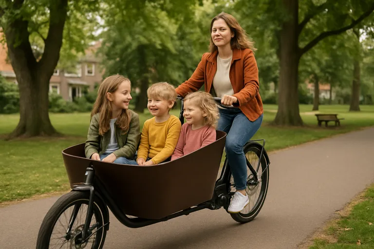 Typen en aandrijving voor 3 kinderen