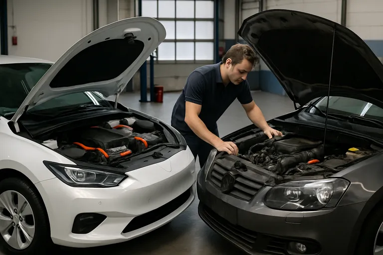 Onderhoud elektrische auto VS benzine